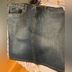 Jean Skirt